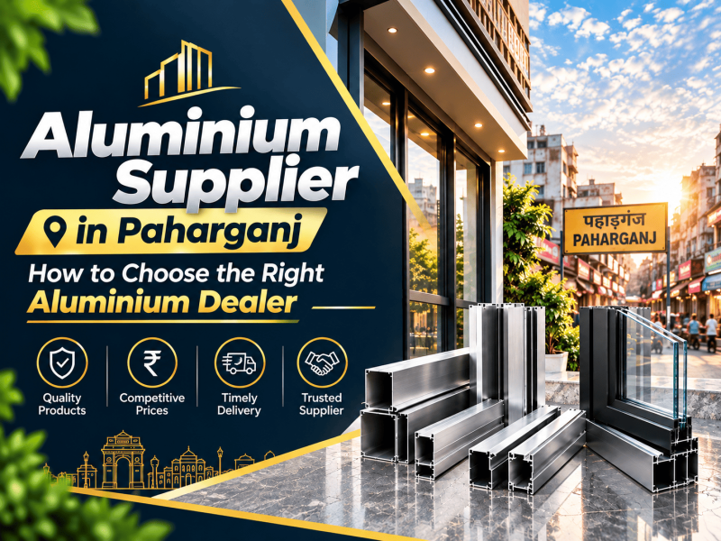 Aluminium Supplier in Paharganj | Aluminium Dealer Delhi