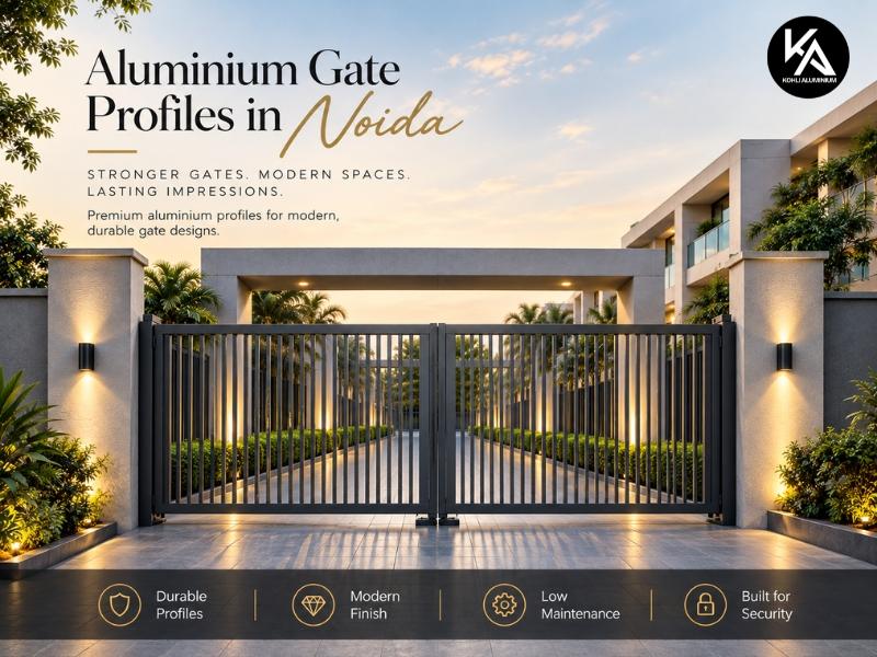 Aluminium Gate Profile in Noida: Modern Designs & Quality Profiles